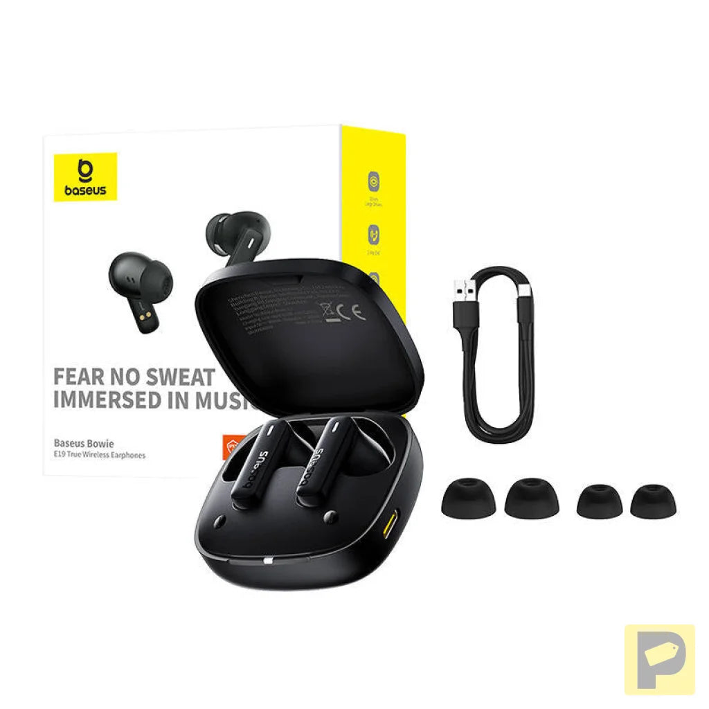 TWS Baseus Bowie E19 Headphones (black)