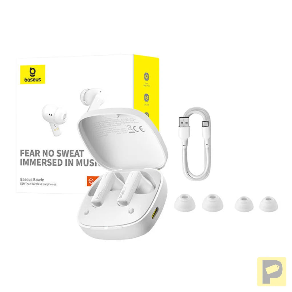 TWS Baseus Bowie E19 Headphones (white)