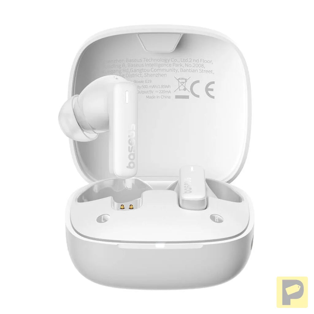 TWS Baseus Bowie E19 Headphones (white)