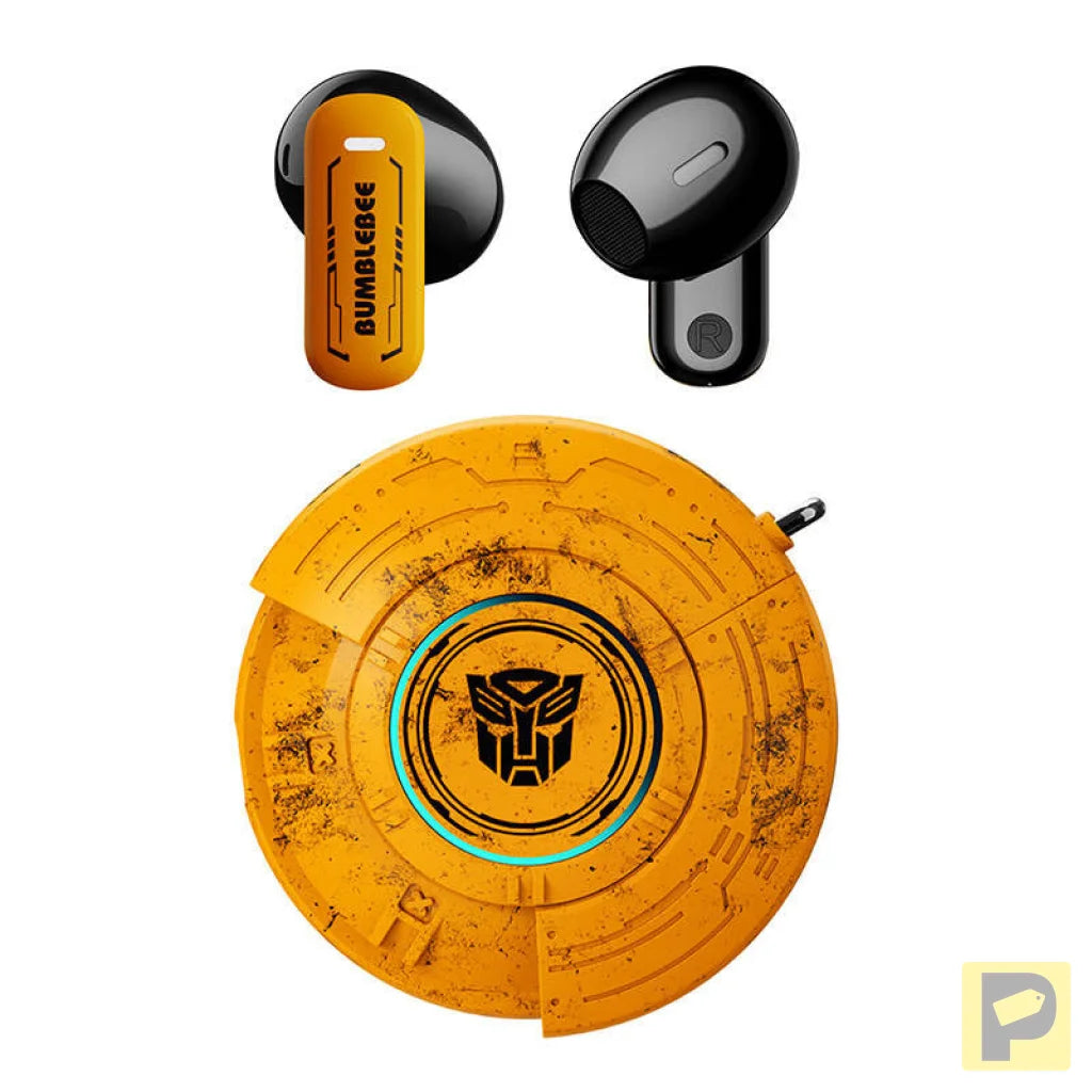 TWS Transformers TF-T31 headphones (yellow)