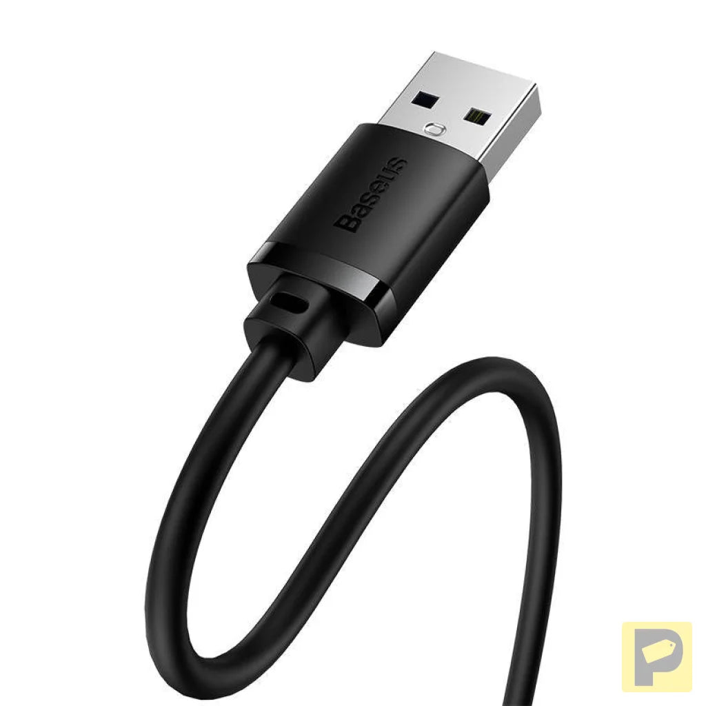 USB 3.0 Extension cable Baseus male to female, AirJoy Series, 3m (black)