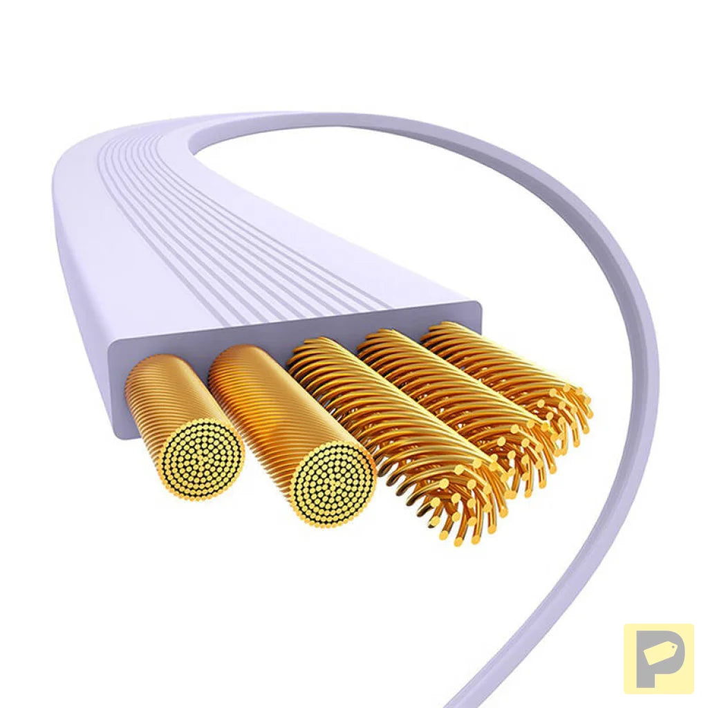 USB Cable Baseus Free2Pull USB-C to iP 20W 1m (purple)