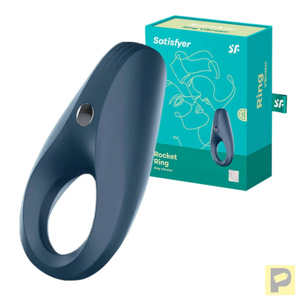 Vibrating ring Satisfyer Rocket Ring (dark blue)