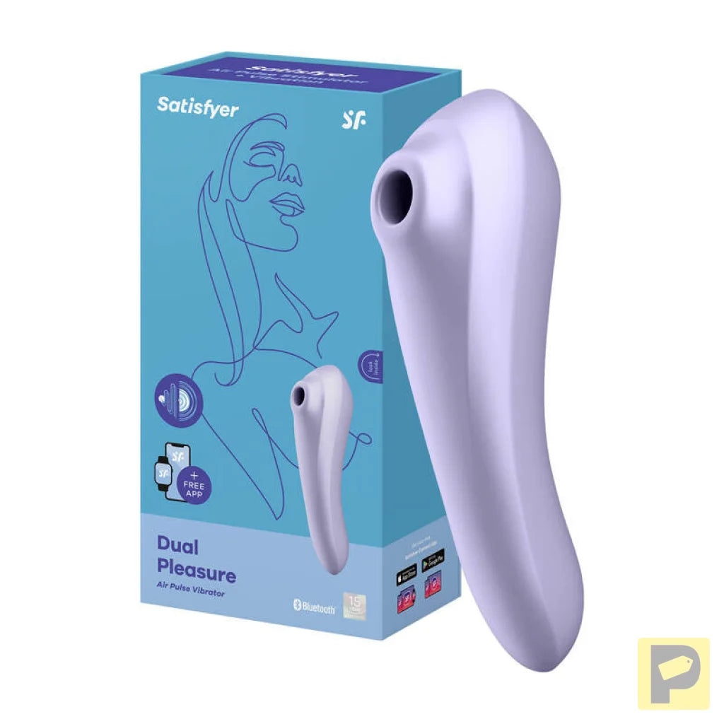 Vibrator Satisfyer Dual Pleasure with App (Mauve)
