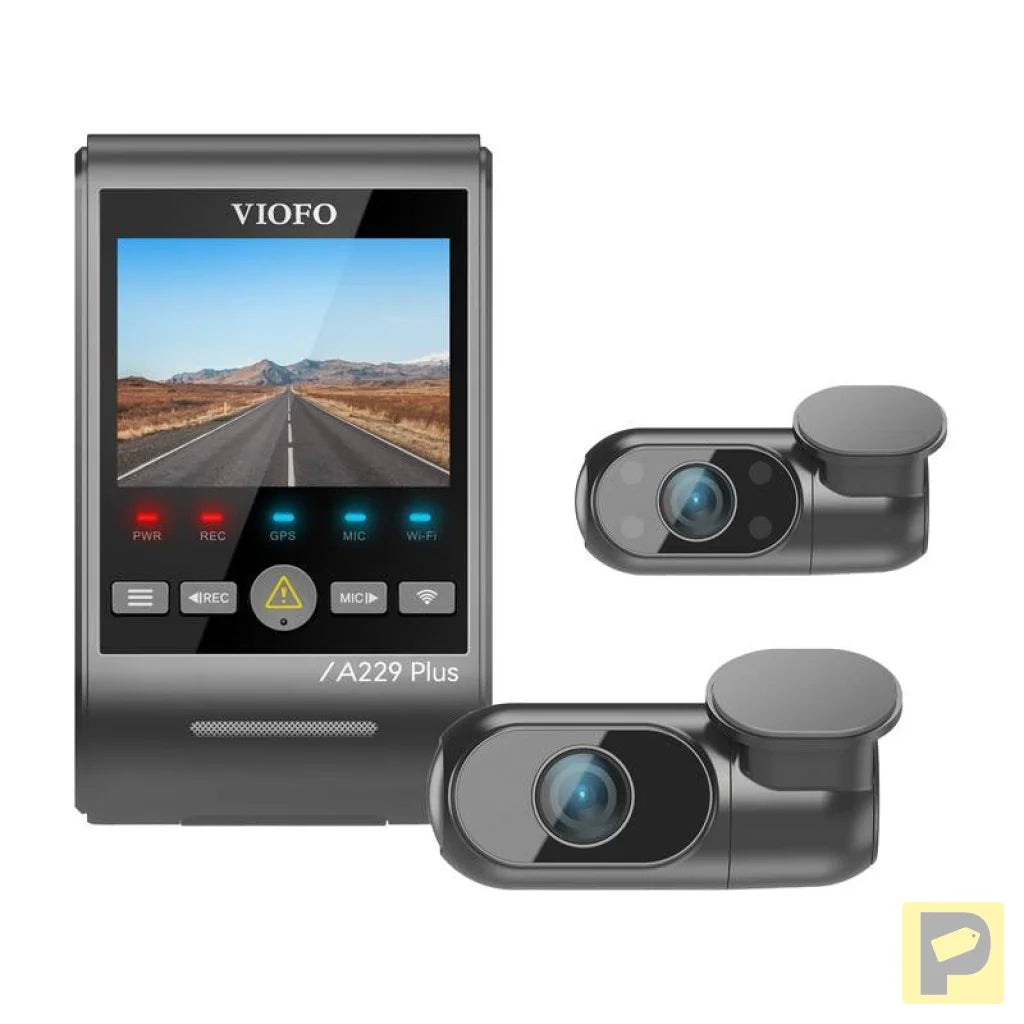 VIOFO A229 PLUS 3CH 2K + 1080p WiFi, GPS