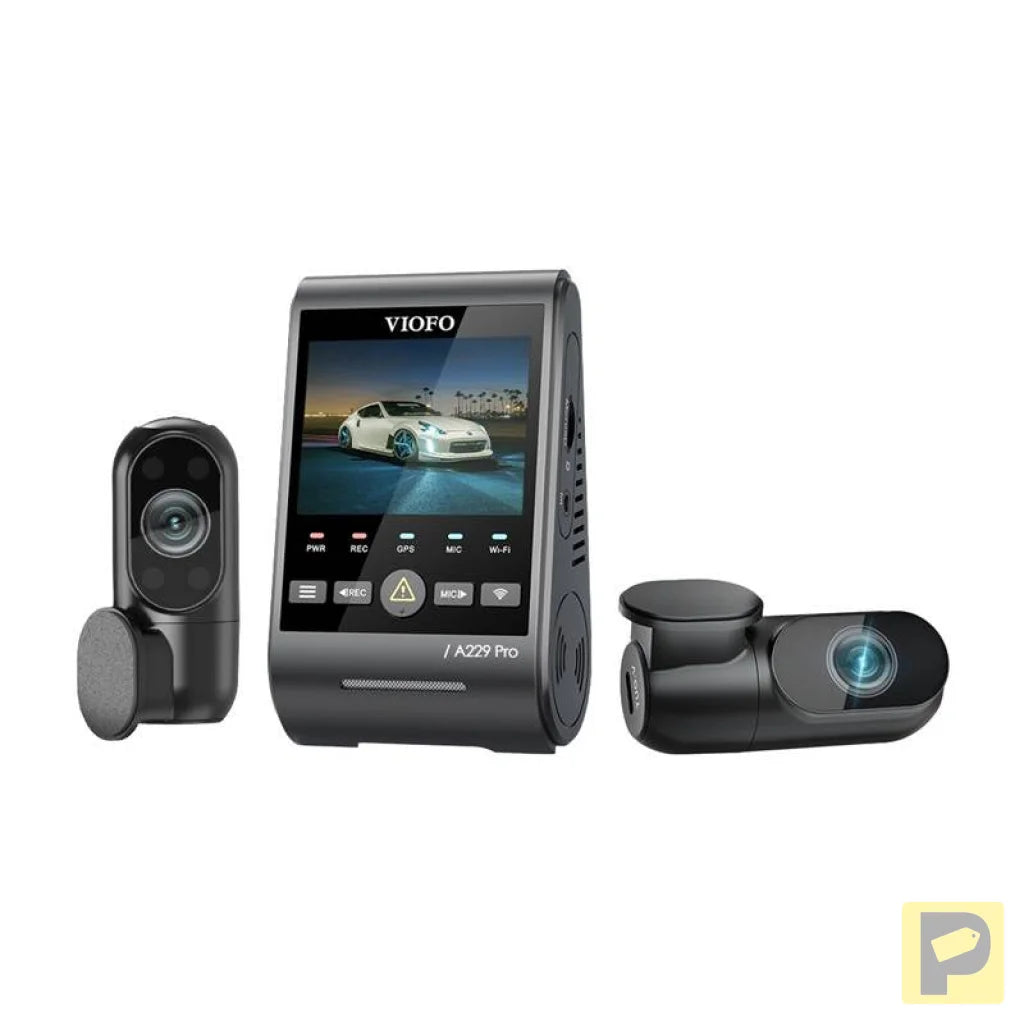 VIOFO A229 PRO 3CH 4K + 2K + 1080P WiFi, GPS