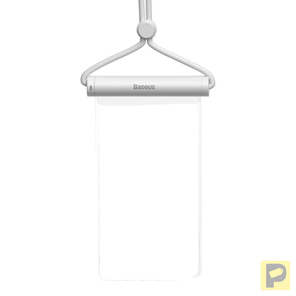 Waterproof phone case Baseus AquaGlide with Cylindrical Slide Lock (white)