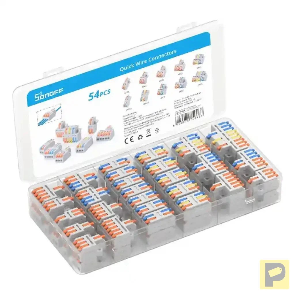 Wire Splicing Connector pack Sonoff (54 pcs)