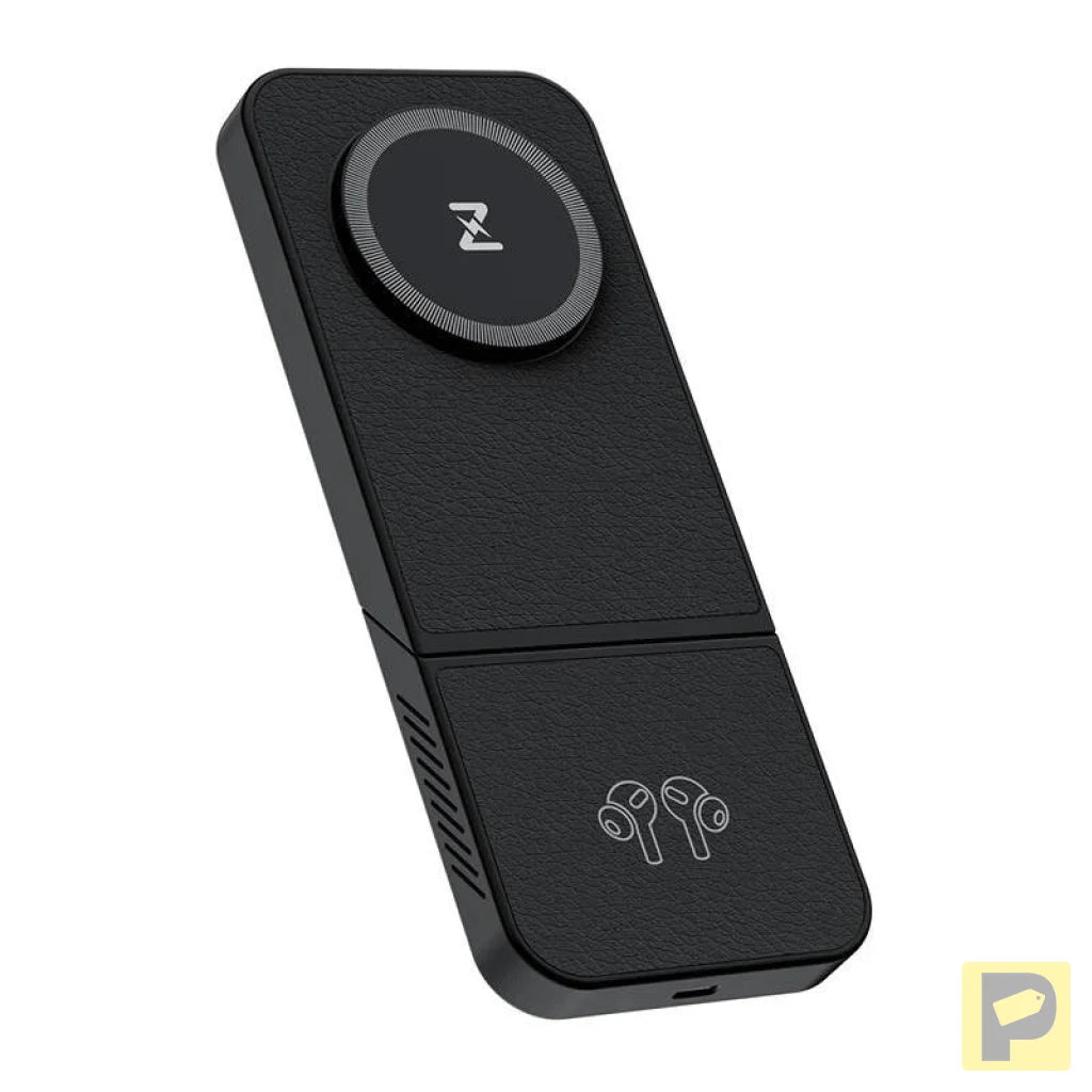 Wireless Charger, INVZI, MGF7B, 3in1, 15W (black)