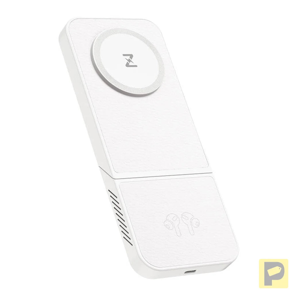 Wireless Charger, INVZI, MGF7W, 3in1, 15W (white)