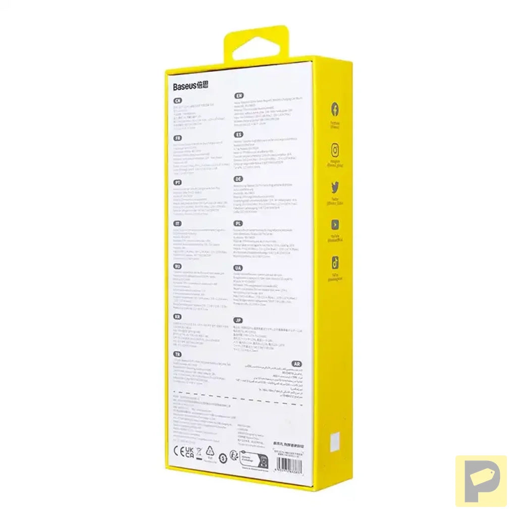 Wireless Charging Car Mount Baseus C02 Pro Series