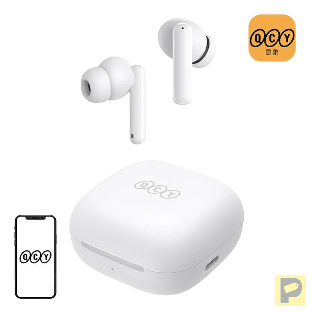 Wireless Earphones TWS QCY T13 ANC (white)