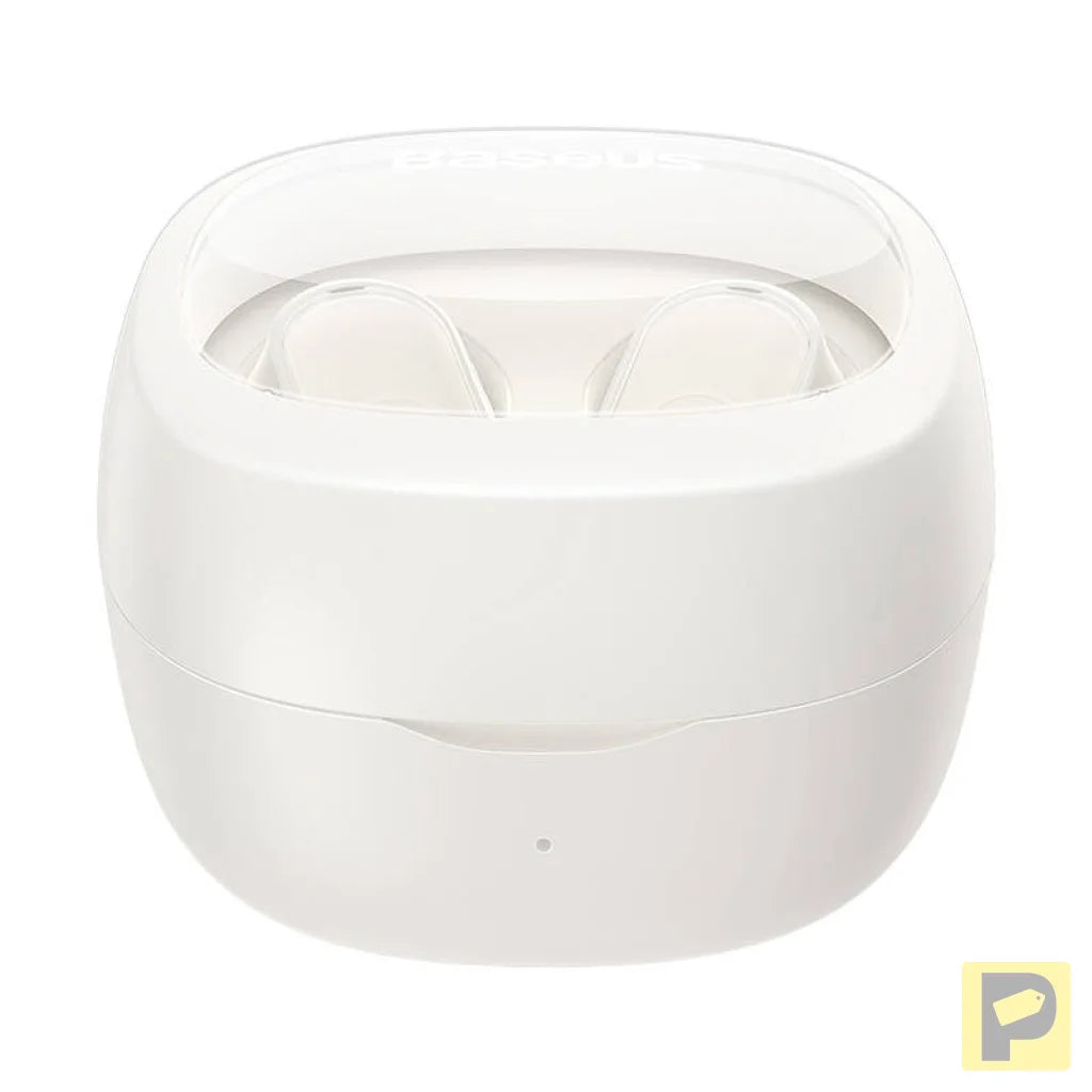 Wireless headphones Baseus Bowie WM02 TWS, Bluetooth 5.0 (white)