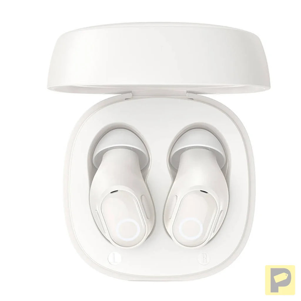 Wireless headphones Baseus Bowie WM02 TWS, Bluetooth 5.0 (white)