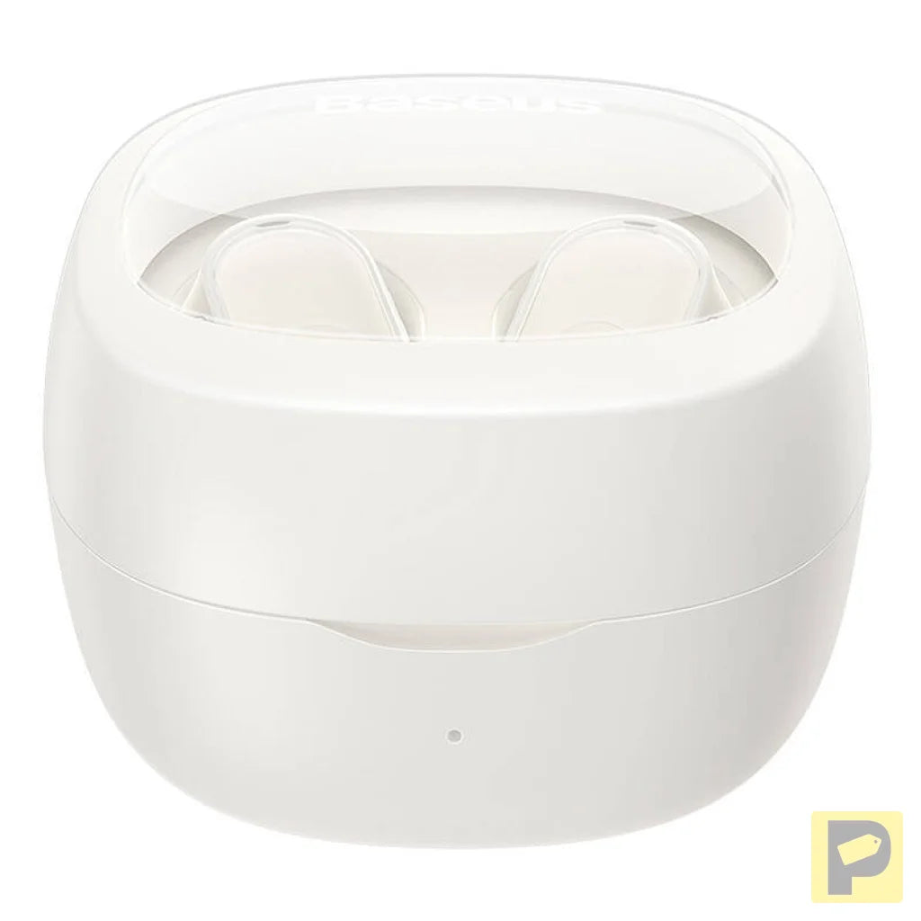 Wireless headphones Baseus Bowie WM02 TWS, Bluetooth 5.0 (white) OS