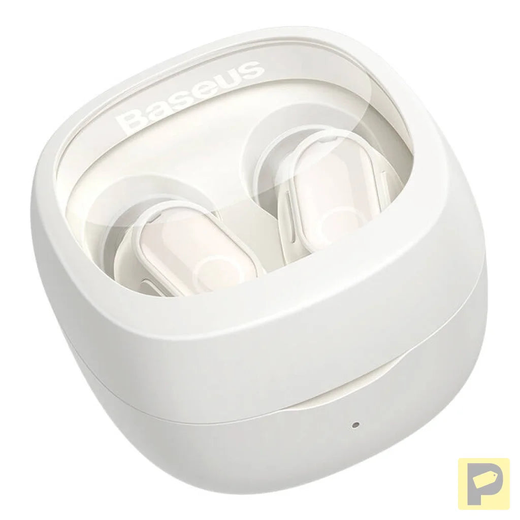 Wireless headphones Baseus Bowie WM02 TWS, Bluetooth 5.0 (white) OS