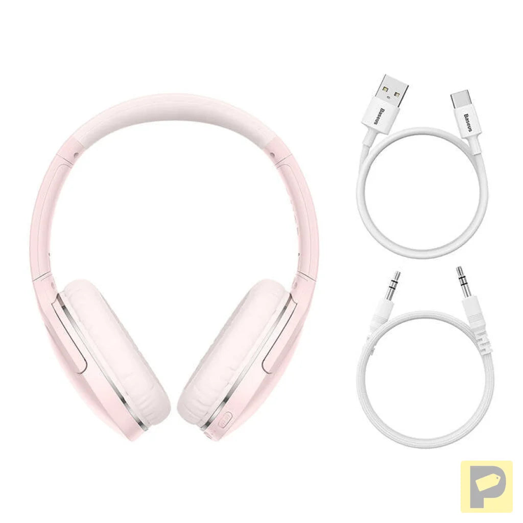 Wireless headphones Baseus Encok D02 PRO (pink)