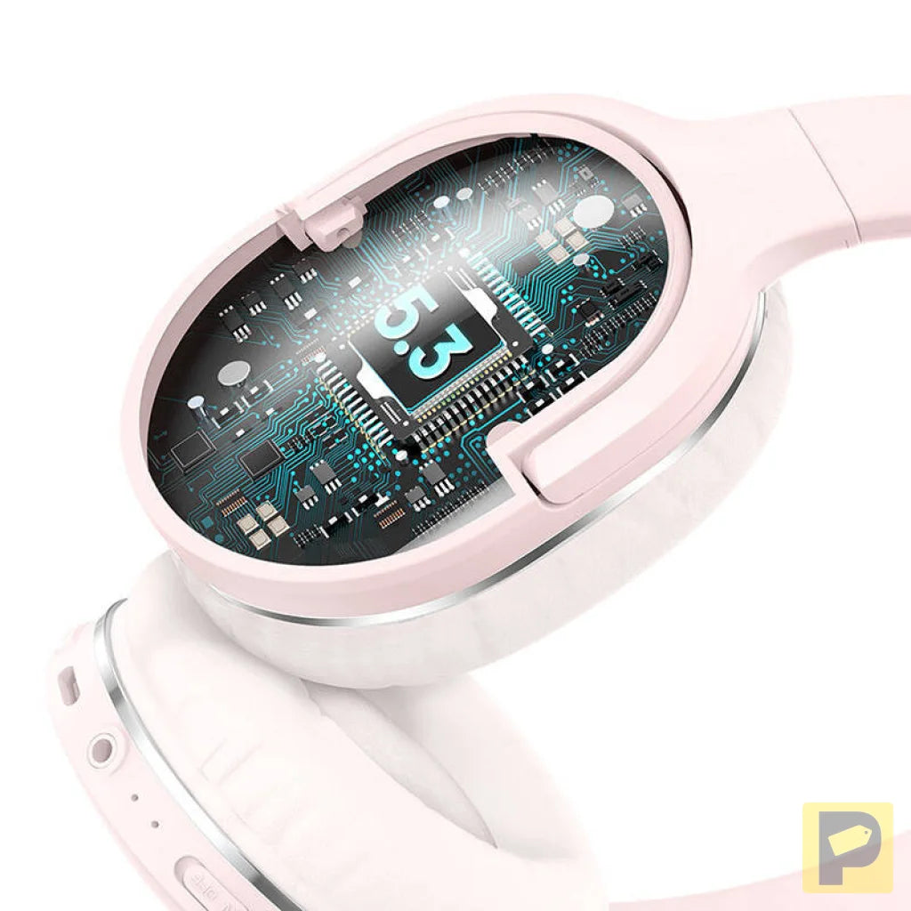 Wireless headphones Baseus Encok D02 PRO (pink)