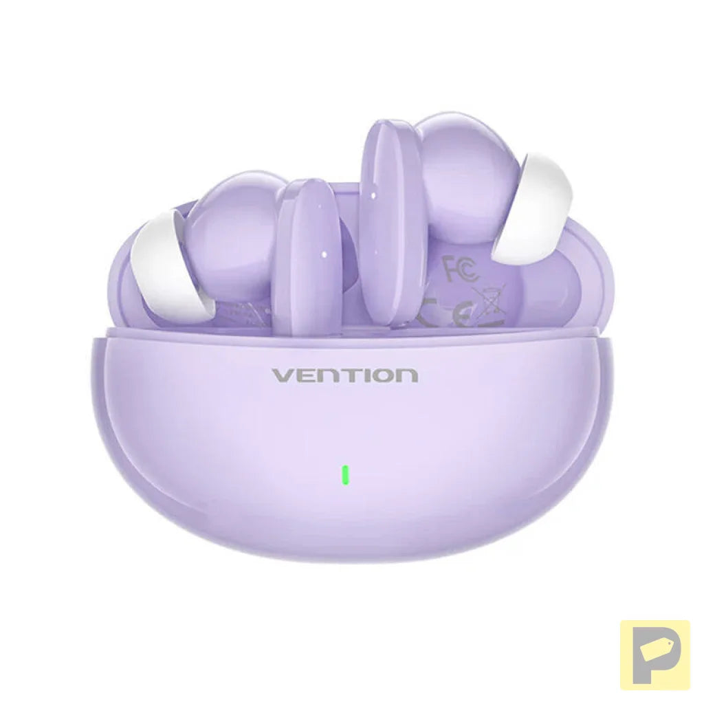 Wireless headphones, Vention, NBFV0, Elf Earbuds E01 (purple)