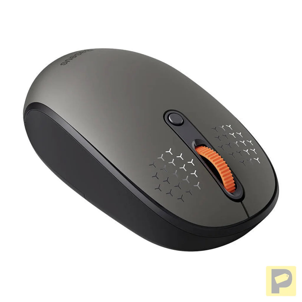 Wireless mouse Baseus F01B Tri-mode 2.4G BT 5.0 1600 DPI (frosted grey)