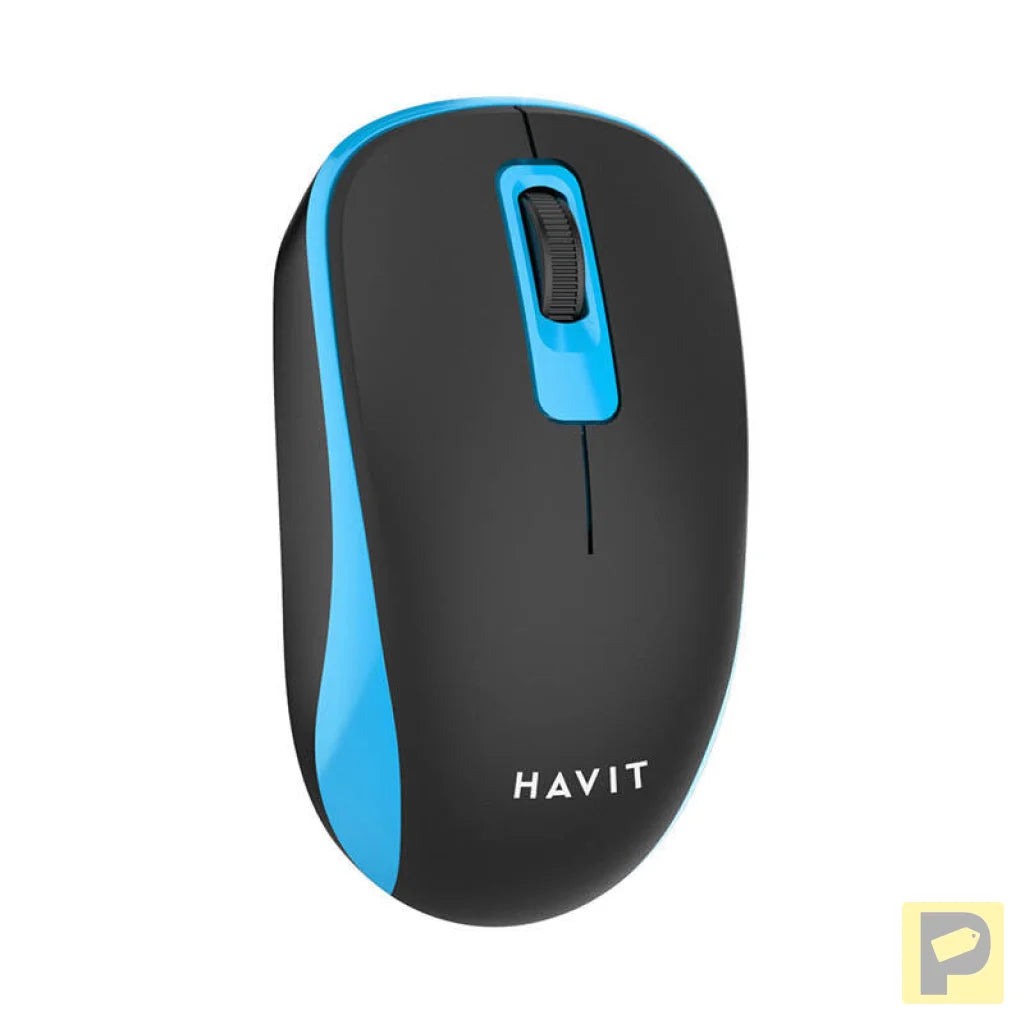Wireless mouse Havit MS626GT (black and blue)