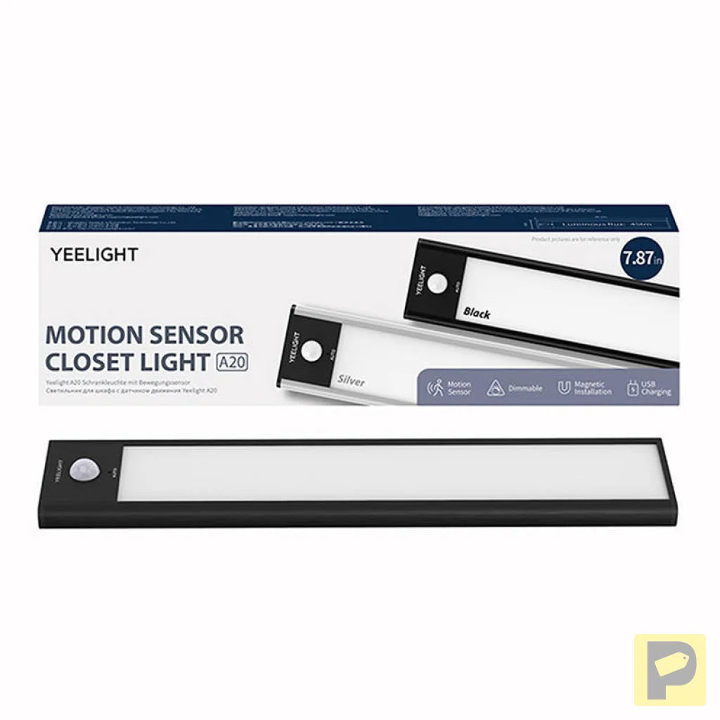 Yeelight Closet Light Black 20cm 2700K