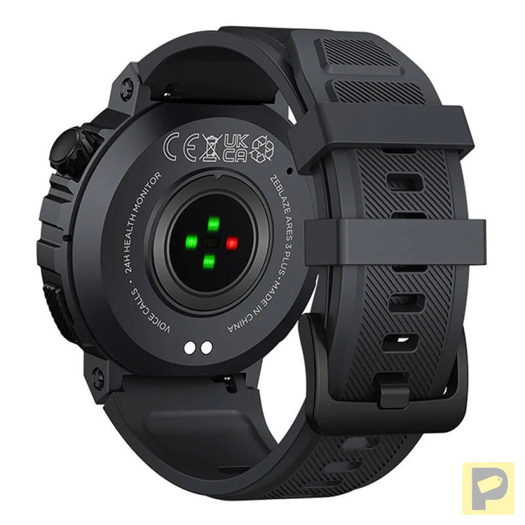 Zeblaze Ares 3 Plus Smartwatch (Black)