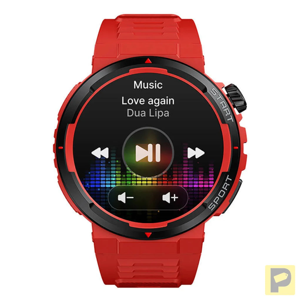 Zeblaze Ares 3 Plus Smartwatch (Red)