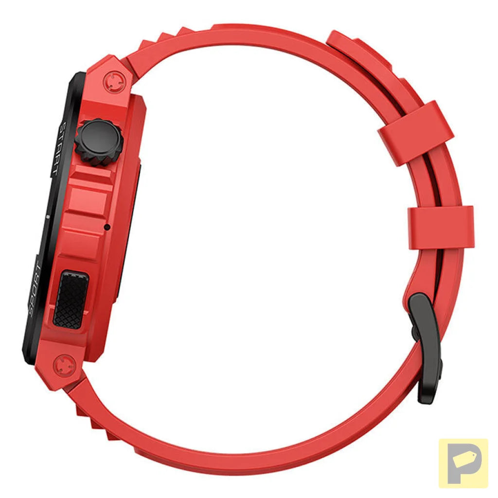 Zeblaze Ares 3 Plus Smartwatch (Red)