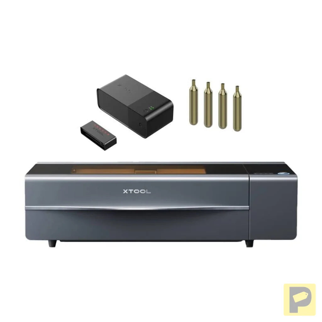 2-in-1 xTool P2S laser engraving machine (gray)