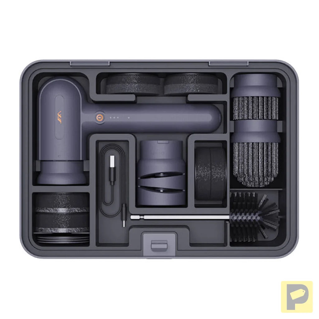 3-in-1 Kit: Electric Spin Scrubber, Knife Sharpener, Case Jimi Home X1-H