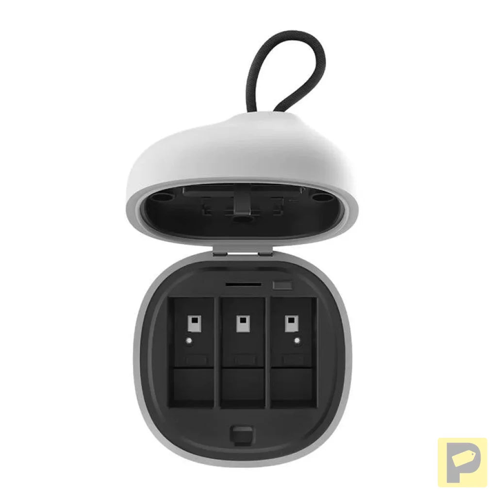 3-slot waterproof charger Telesin Allin box + 2 batteries for GoPro Hero 12 / 11 / 10 / 9