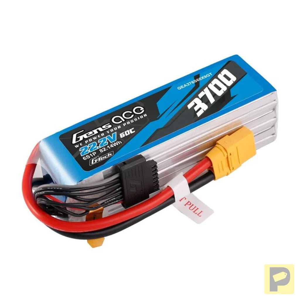 Accumulator Lipo Gens Ace G-Tech 3700mAh 22.2V 60C 6S1P XT90