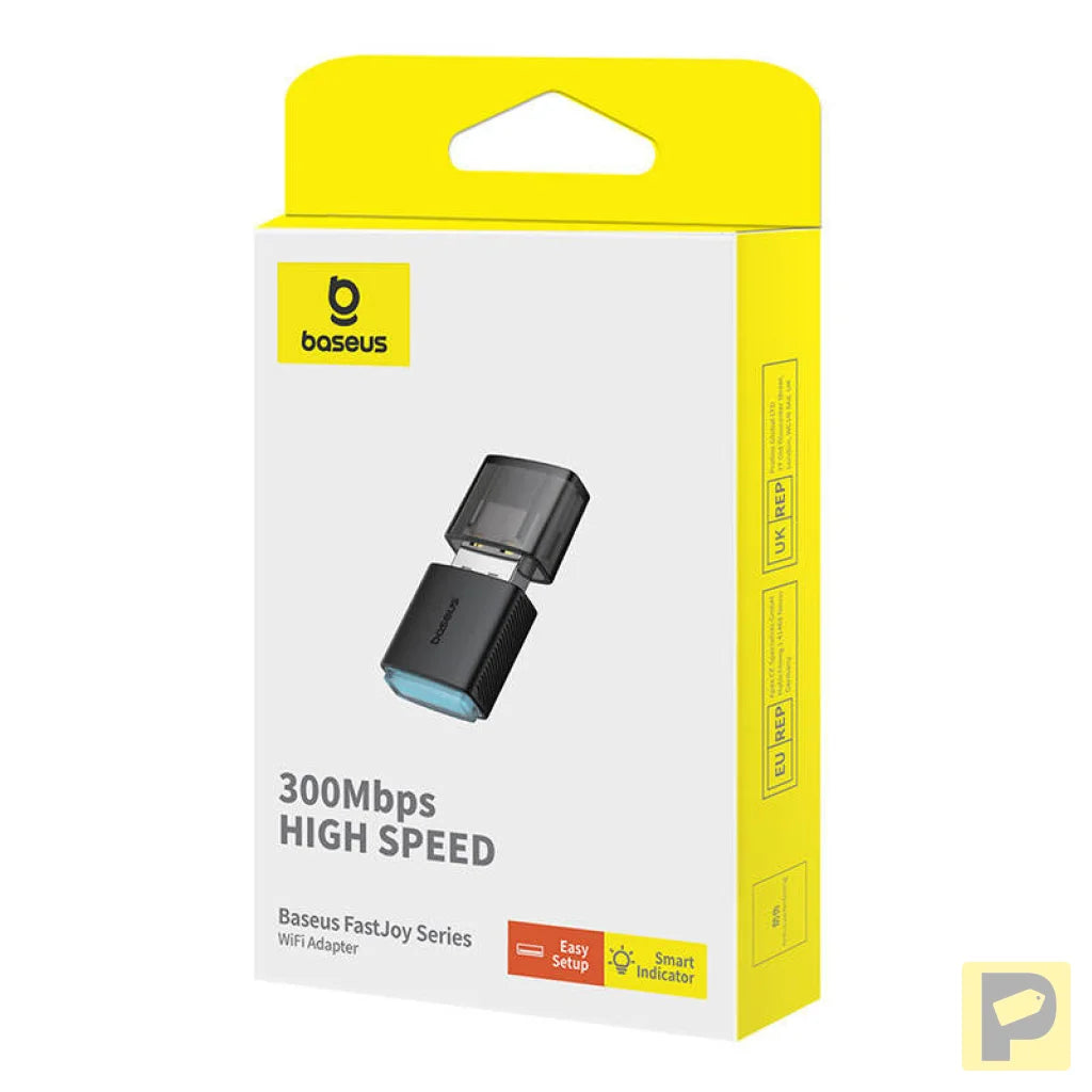 Adapter WiFi Baseus FastJoy 300Mbps (black)