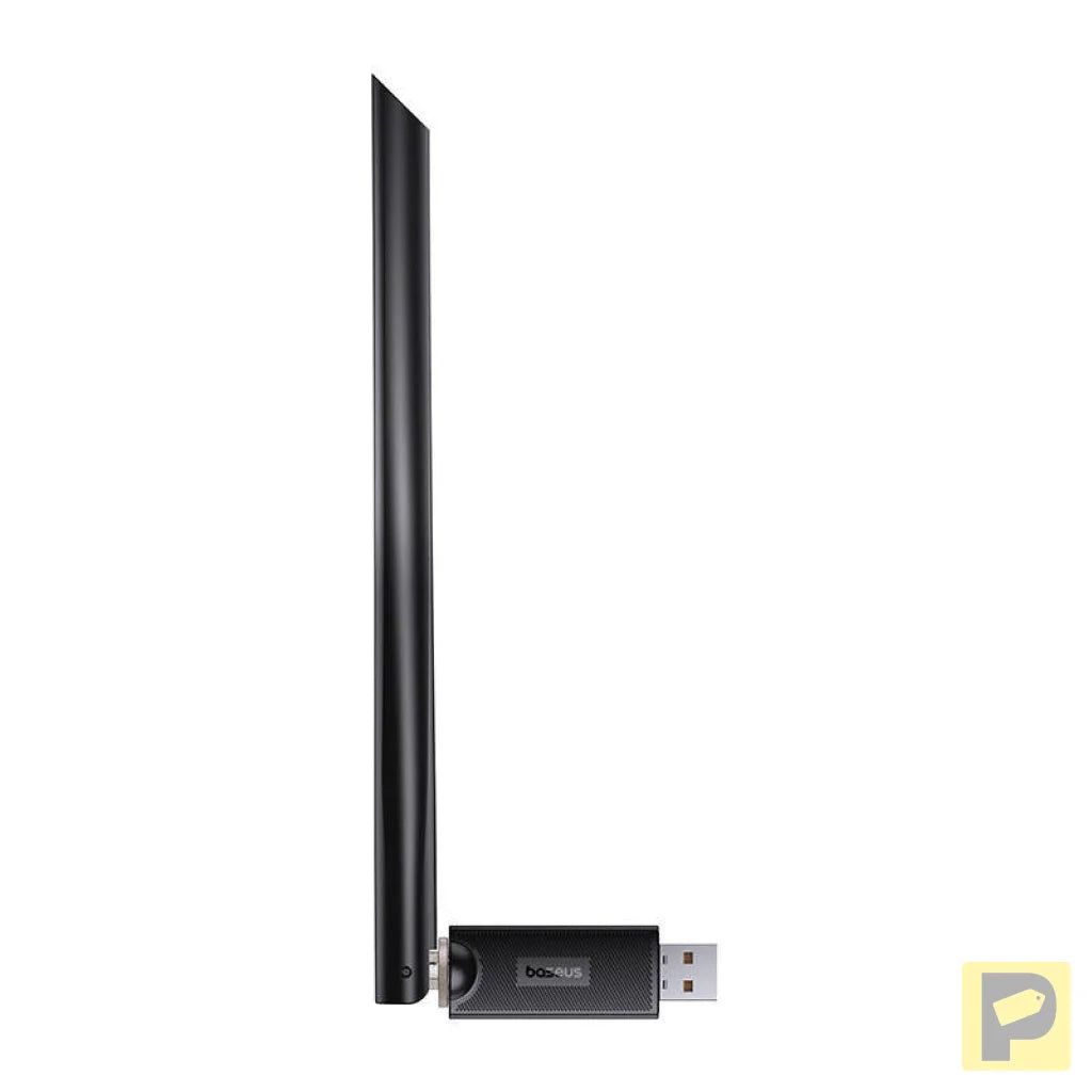 Adapter WiFi with antenna Baseus FastJoy 650Mbps (black)