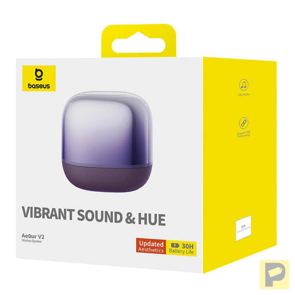 AeQur V2 Wireless Speaker  Baseus  (Purple)
