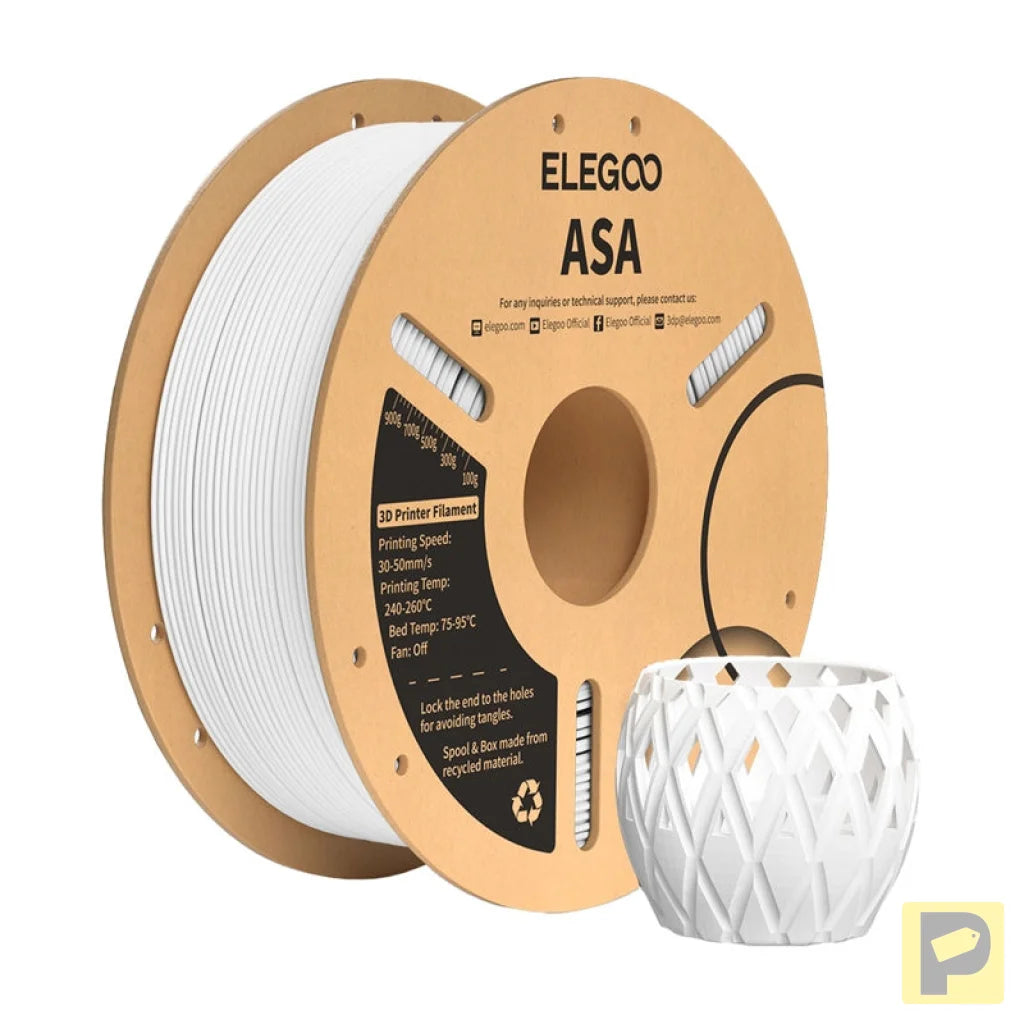 ASA ELEGOO Filament (White)