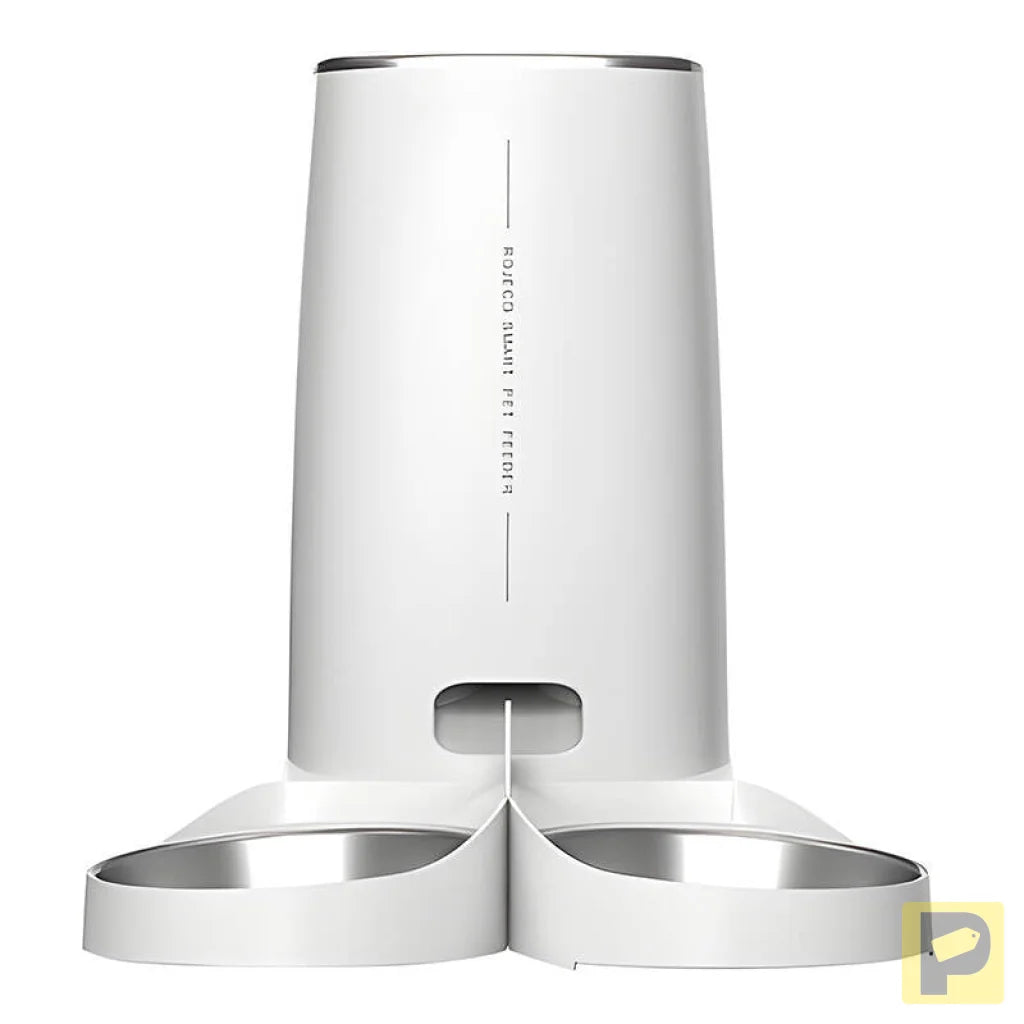 Automatic Pet Feeder Rojeco 4L Button Version (double bowl)