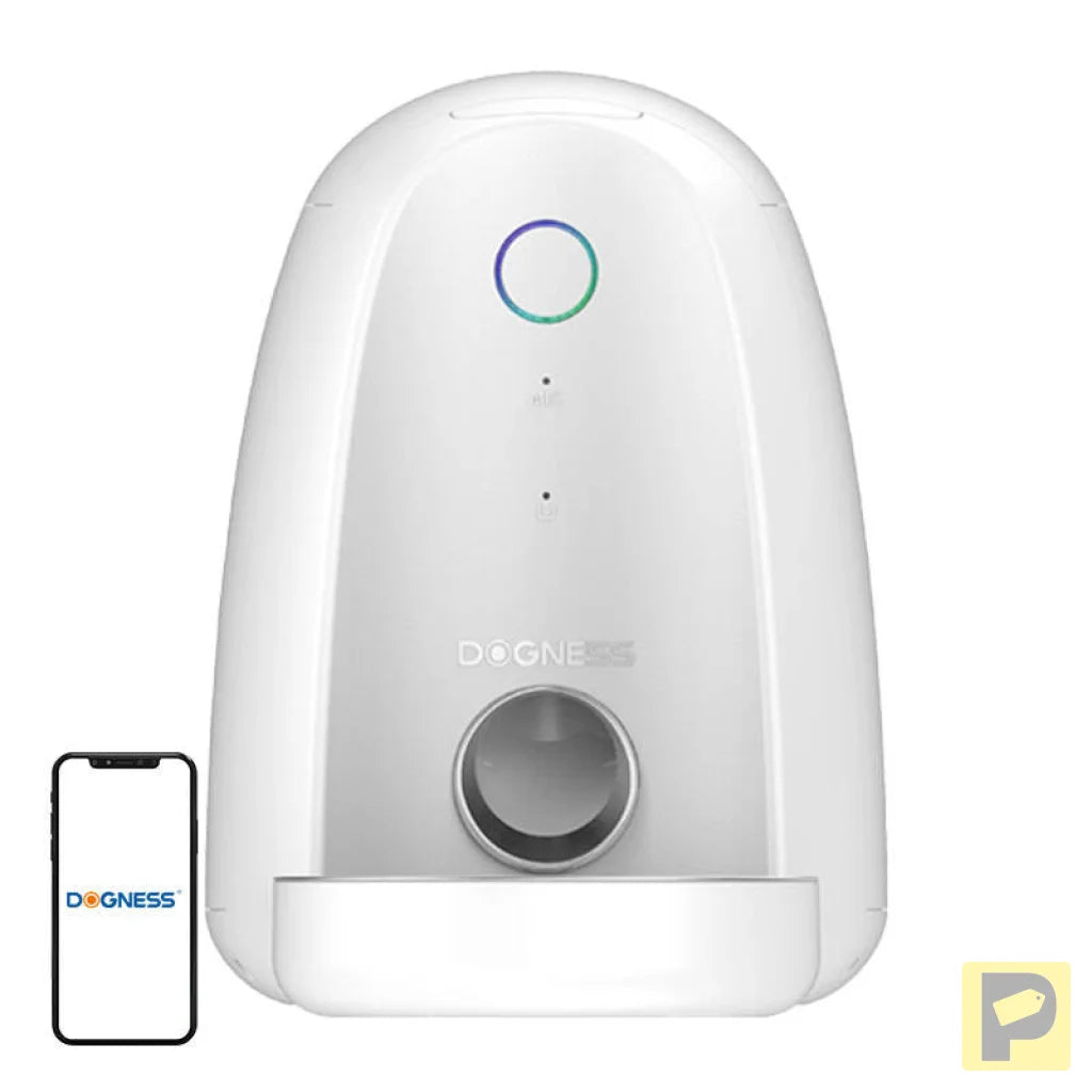 Automatic Pet Feeder with plastic bowl WIFI mini Dogness (white)