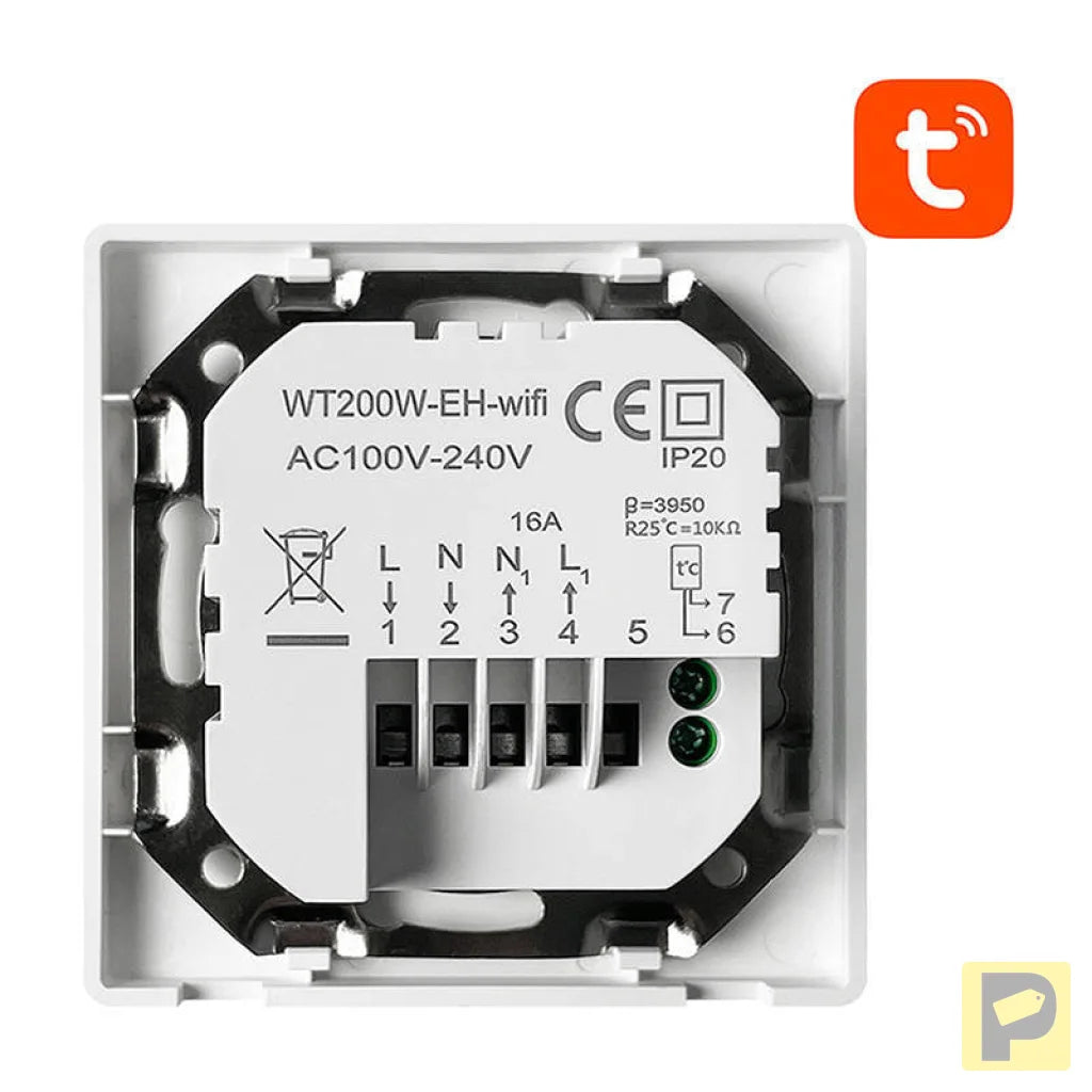 Avatto WT200-BH-3A-W Boiler 3A WiFi smart thermostat TUYA