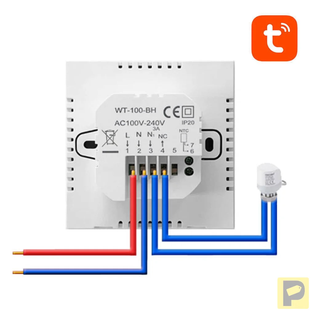 Avatto ZWT100 smart thermostat 3A ZigBee water heater TUYA