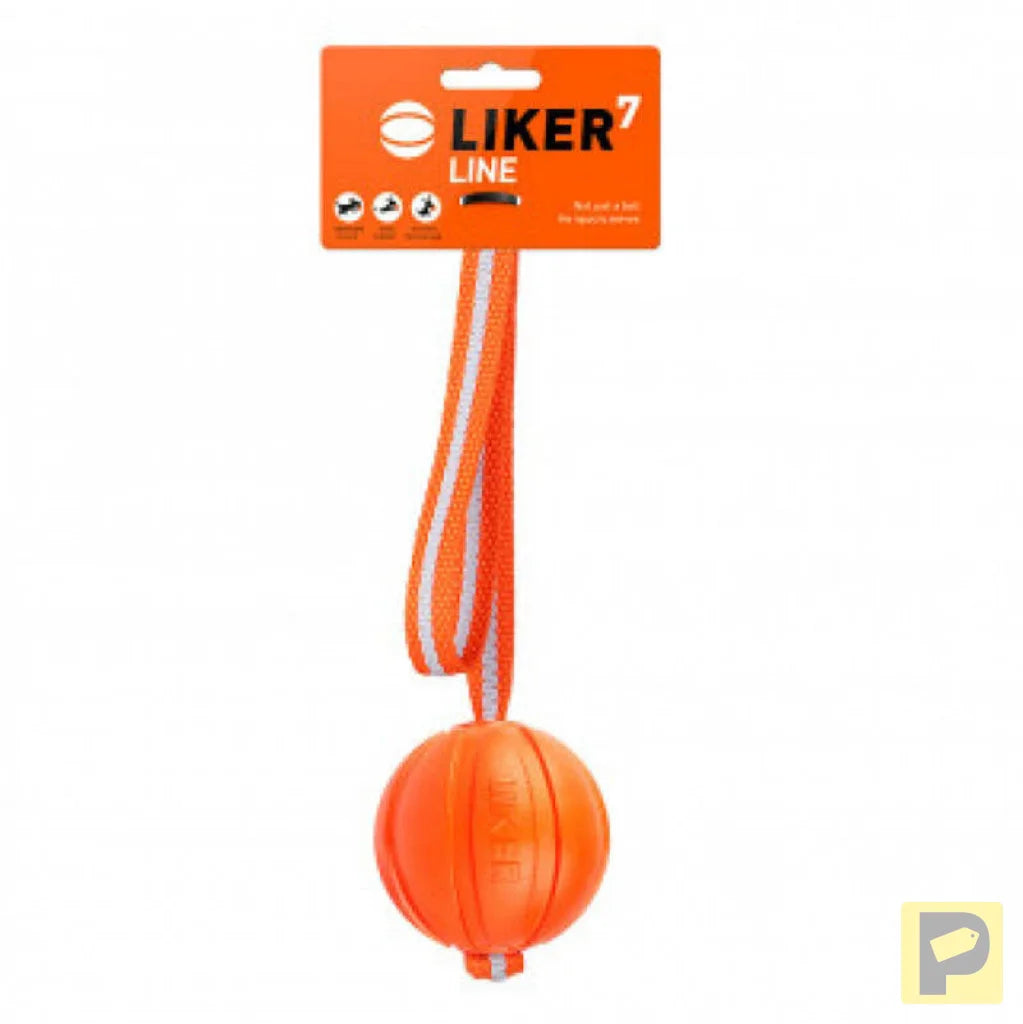 Ball on a rope for puppies and small dogs Liker Line 7 Waudog