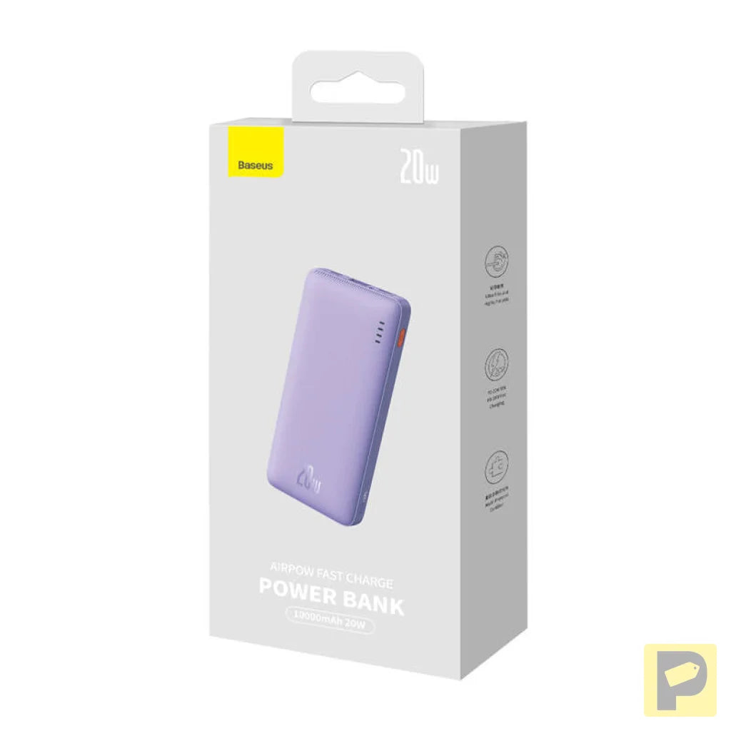 Baseus Airpow 10000mAh 20W Powerbank (purple)