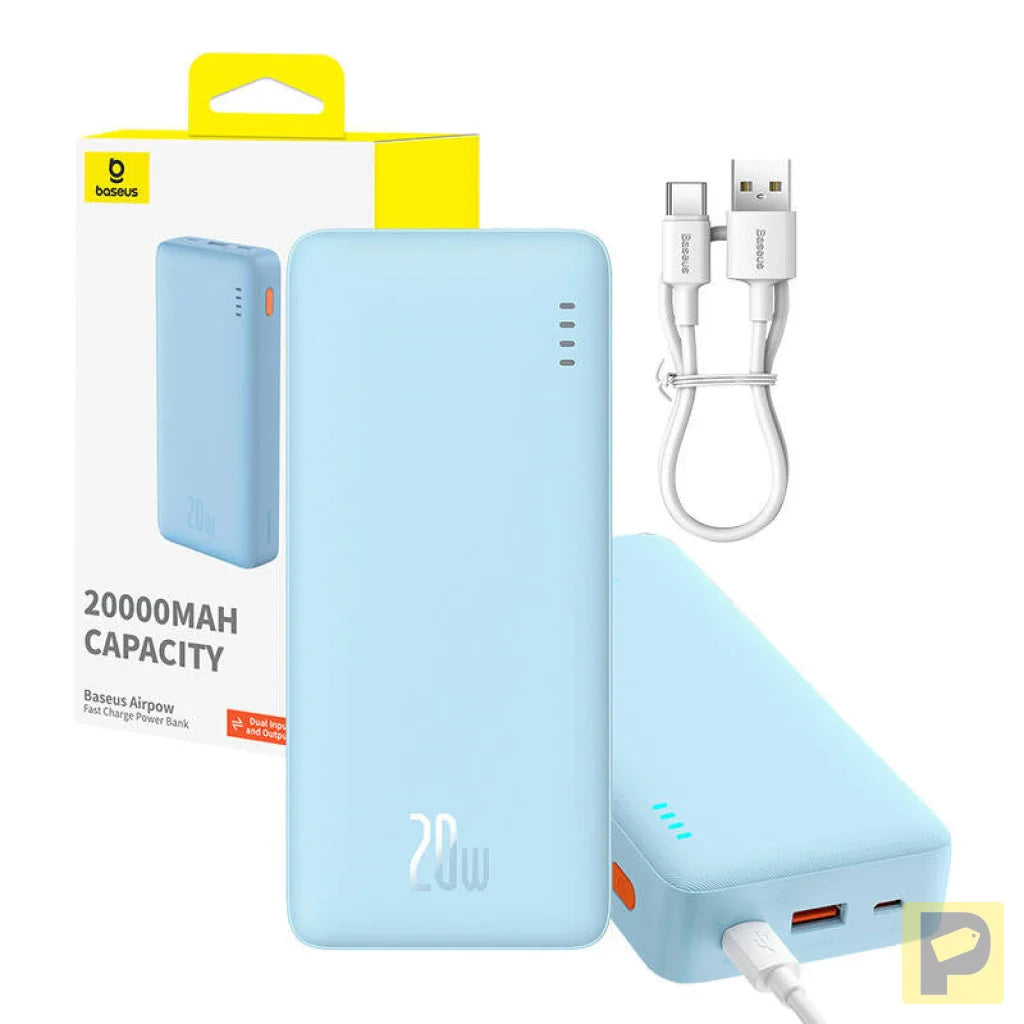 Baseus Airpow 20000mAh 20W powerbank (blue)