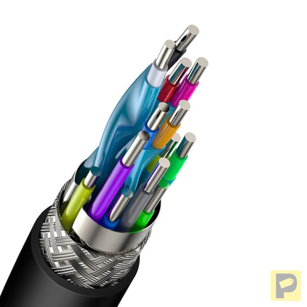 Baseus Cafule 4KHDMI Male To 4KHDMI Male Adapter Cable 5m Black