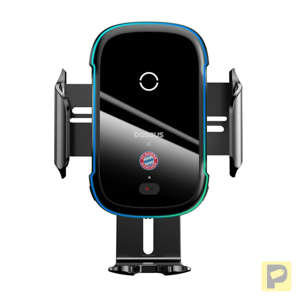 Baseus car holder with 15W charger (black) Bayern edition