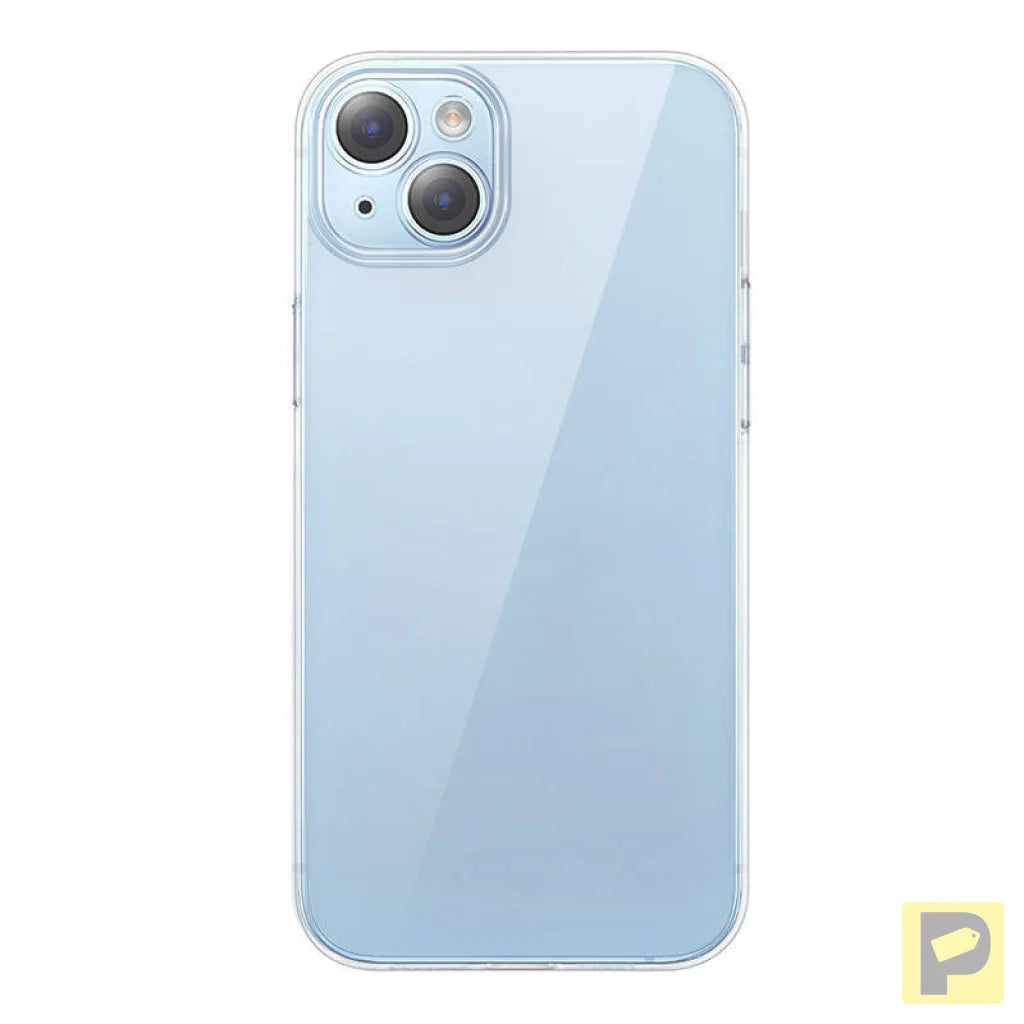 Baseus Crystal Series Case for iPhone 14 Plus + tempered glass