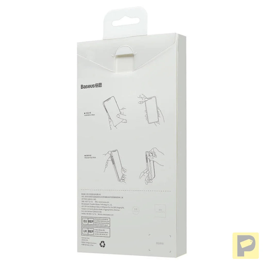 Baseus Crystal Transparent Magnetic Case and Tempered Glass set for iPhone 14 Pro Max