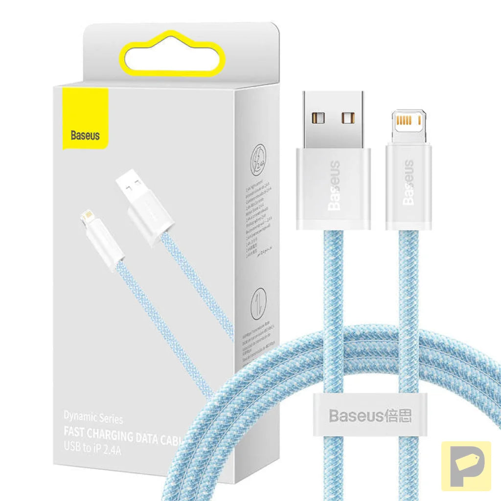 Baseus Dynamic cable USB to Lightning, 2.4A, 1m (blue)