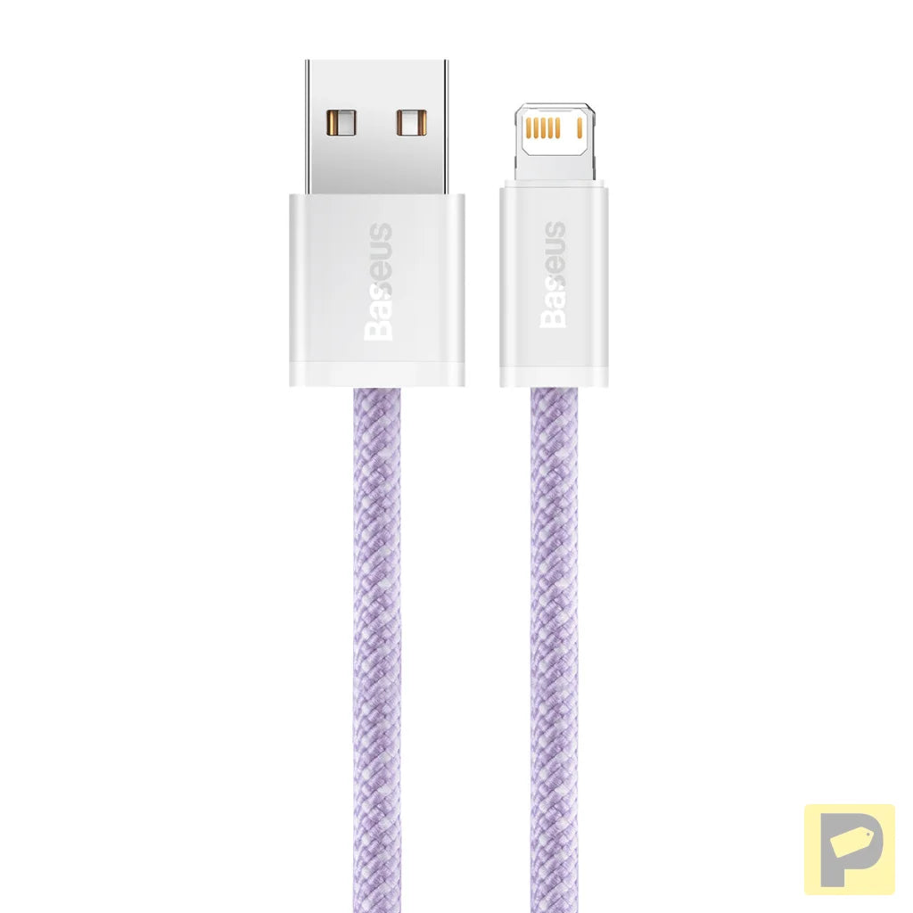 Baseus Dynamic cable USB to Lightning, 2.4A, 2m (Purple)